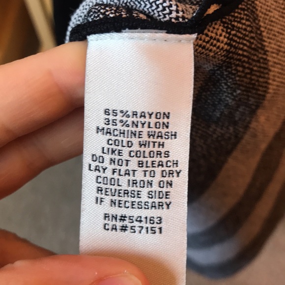 Eliza J Black and White Striped Dress Size Medium - Picture 5 of 8